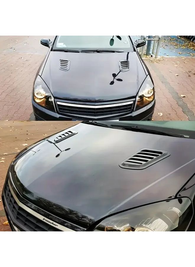 2Pcs Grey Shark Gills Simulation Car Air Vent Outlet Decoration Automotive Accessories - Image 3