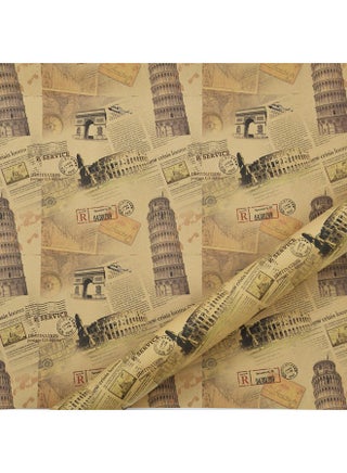 6 Sheets Gift Wrapping Paper With Accessories,Holiday Gift Wrapping Paper,Birthday Gift Box Gift Wrapping DIY, Gift Wrapping Paper for Birthday, Holiday, Wedding, Party,Kids Gift Wrapping (70cmX50cm) - view 4