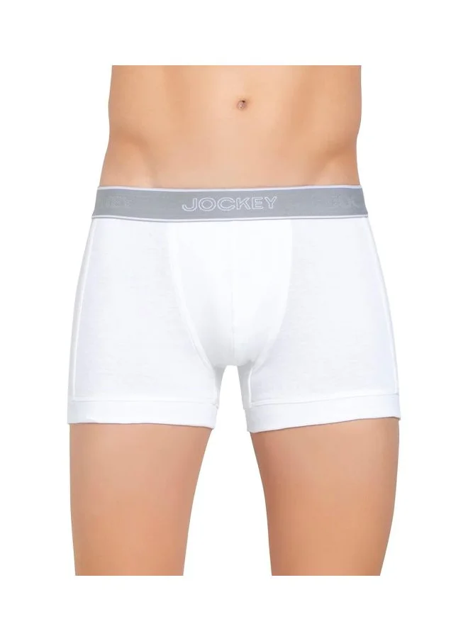جوكي Jockey 1015 Men Super Combed Cotton Rib Solid Trunk with Stay Fresh Properties