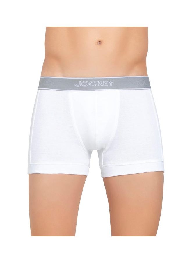JOCKEY - Jockey 1015 Men Super Combed Cotton Rib Solid Trunk with Stay Fresh Properties - Image 1