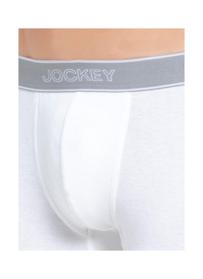 JOCKEY - Jockey 1015 Men Super Combed Cotton Rib Solid Trunk with Stay Fresh Properties - Image 1