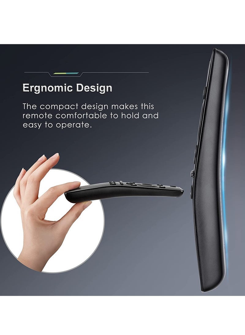 PopZa Universal Remote Control Compatible for All Samsung TV LED QLED UHD SUHD HDR LCD Frame Curved Solar HDTV 4K 8K 3D Smart TVs, with Buttons for Netflix, Prime Video, WWW - Image 4