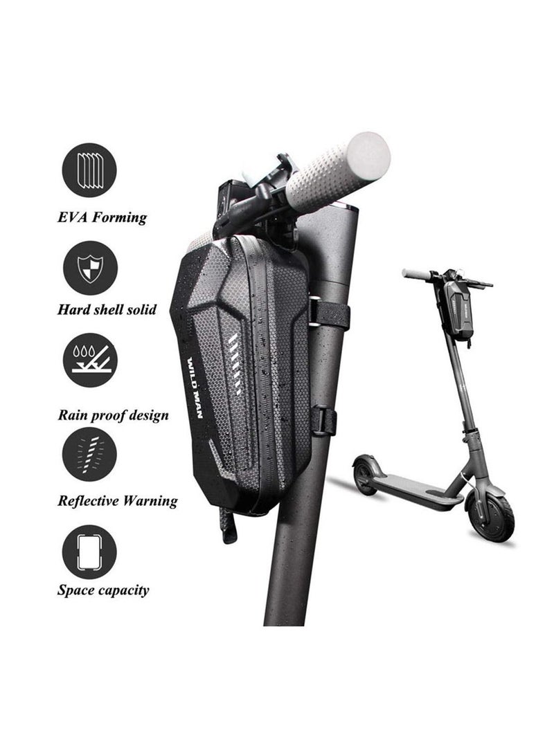 حقيبة تخزين أمامية معلقة للسكوتر الكهربائي - حقيبة مقود تعليق ذات سعة كبيرة متينة من EVA لأداة إصلاح الشاحن لـ Xiaomi MI Mijia M365 Sedway Ninebot ES ES1 / ES2 / ES3 / ES4 (2L) - Image 2