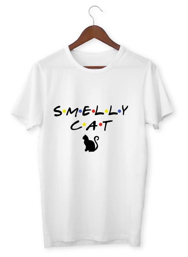 LOUD UNIVERSE Men’s Soft T Shirt Printed Smelly Cat - Image 2