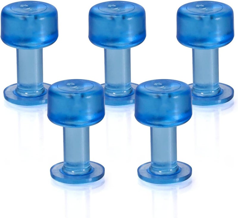 Black Plague Black Ice 12mm Round PDR Hail Dent Tab - 5 Piece Pack - Image 1