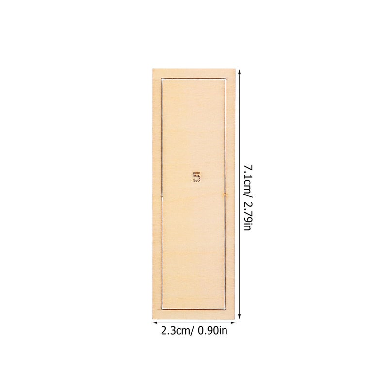 Miniature Chinese Dollhouse Screen Retro Antique Style Decorative Dividers Micro Landscape Accessories - Image 3