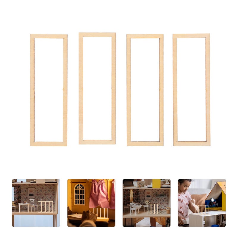 Miniature Chinese Dollhouse Screen Retro Antique Style Decorative Dividers Micro Landscape Accessories - Image 4
