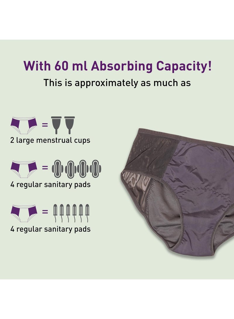 Sirona Reusable Period Panties for Women – XXL Size | Leak Proof Protection for Periods | For Postpartum Bleeding, Urinary Incontinence & Vaginal Discharge - Image 5