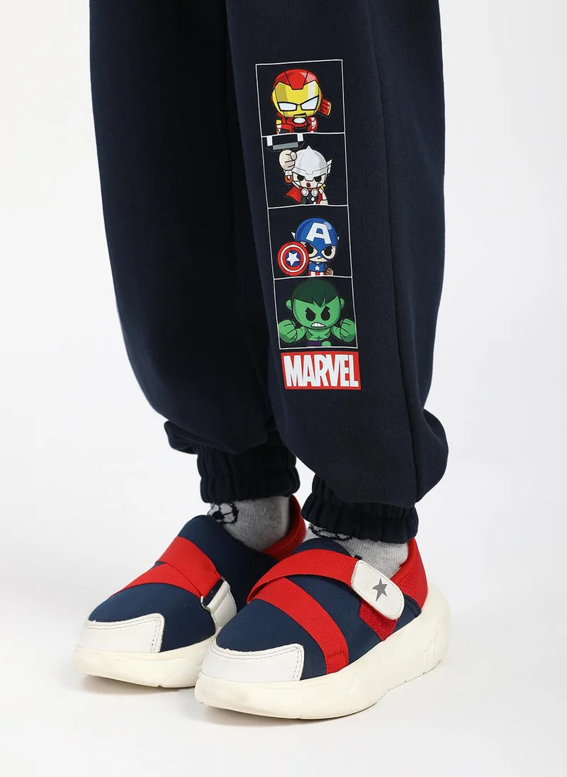 Nautinati Nautinati Boys’ Marvel Print Joggers| Age 2 - 10 Years