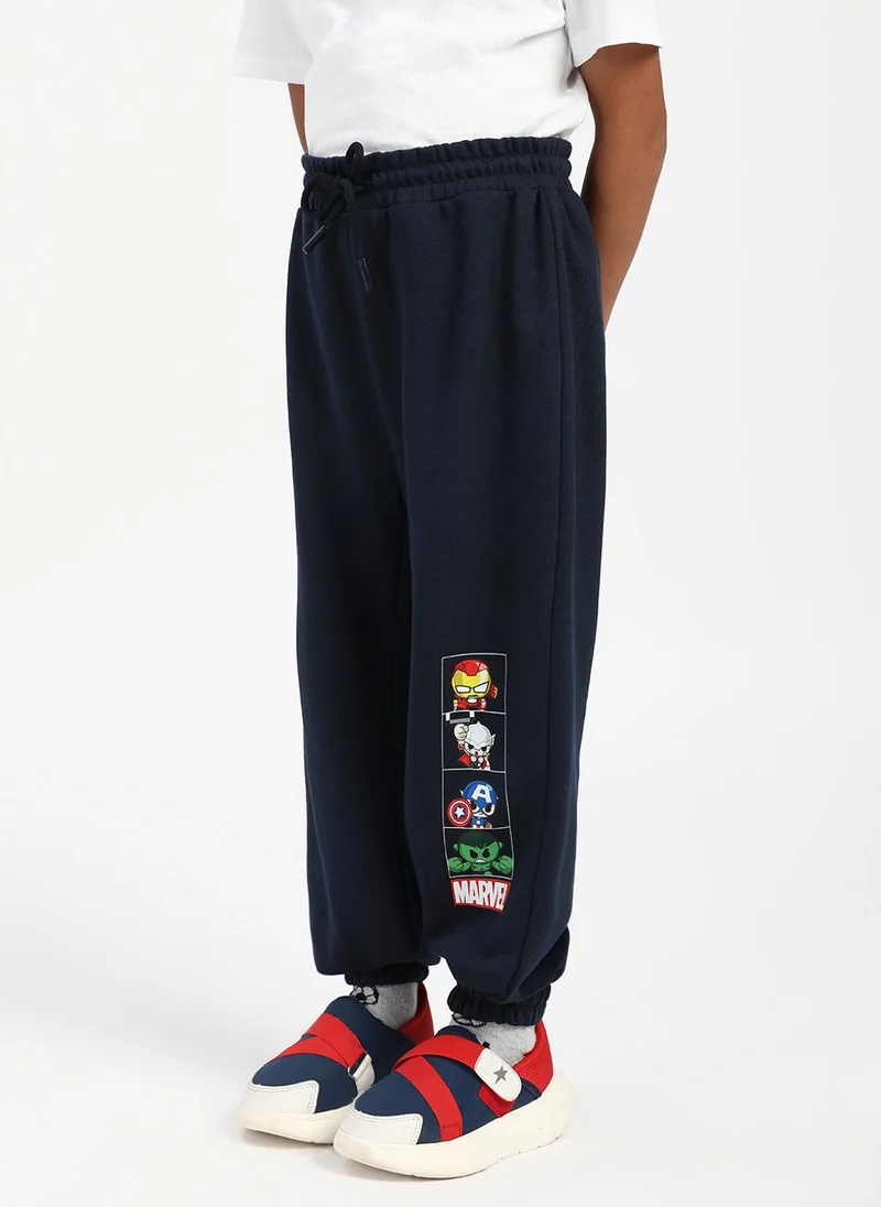 نوتيناتي Nautinati Boys’ Marvel Print Joggers| Age 2 - 10 Years