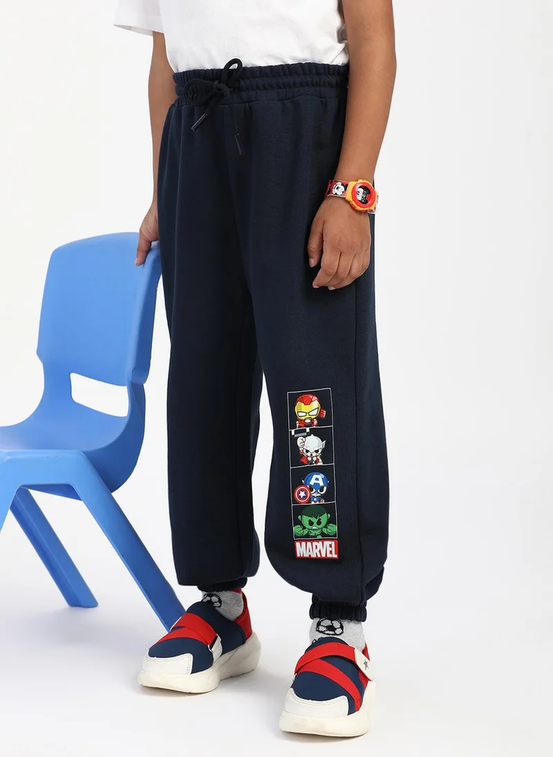 Nautinati Nautinati Boys’ Marvel Print Joggers| Age 2 - 10 Years