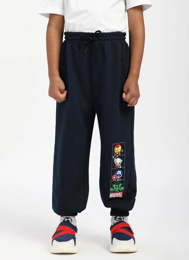 نوتيناتي Nautinati Boys’ Marvel Print Joggers| Age 2 - 10 Years