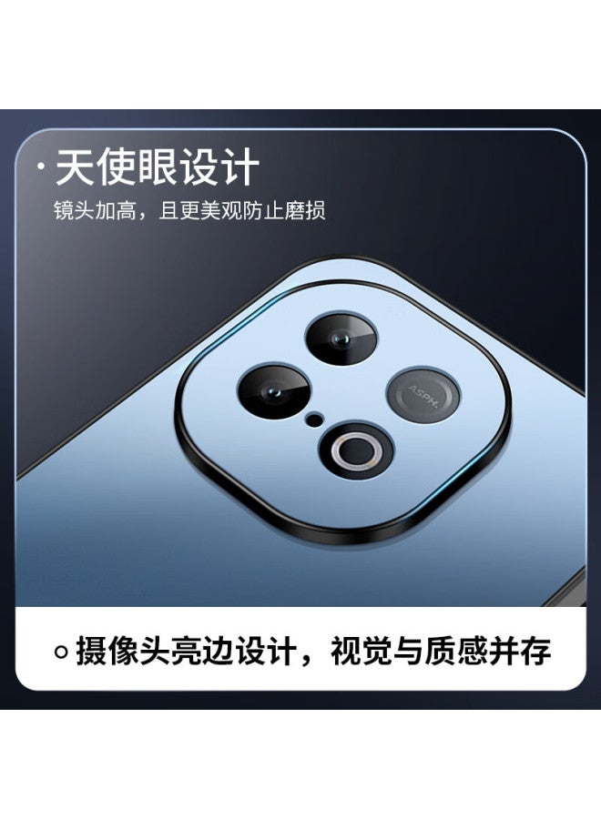 Shangsu, Suitable For Iqoo Z10 Turbo Phone Case, Vivo Iqoo Z10 Turbo Protective Cover, Ag Frosted Lens, Full Protection, Shockproof, Simple Business Style, For Women And Men, Outer Shell, Lavender Gray - Image 2