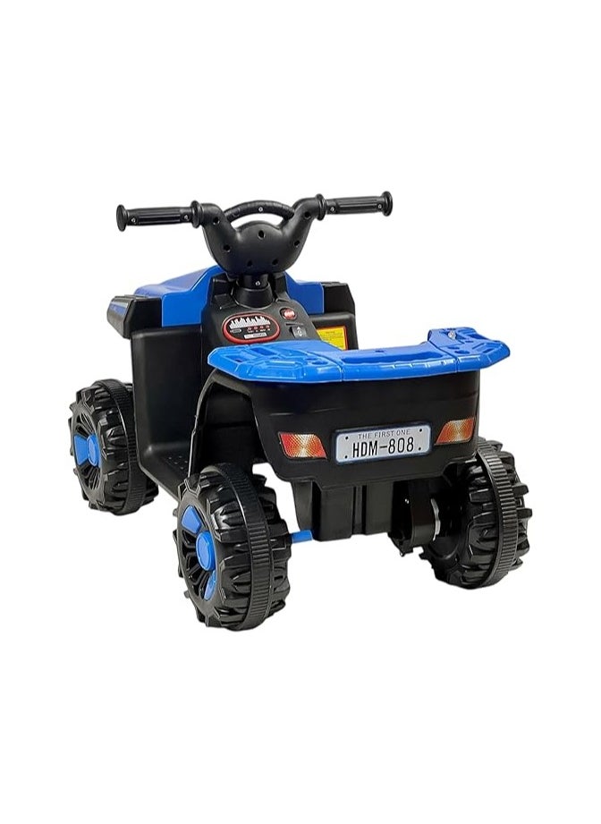 AL BADER Kids Ride On Toy, Ride On 4 Wheel Motorcycle, Electric Bike with 6V Battery Operated Big motor, Off-Road Drive Vehicle Gift for Toddlers, Kids Power Riding Quad Bike For 2-6 Yers  - Image 3