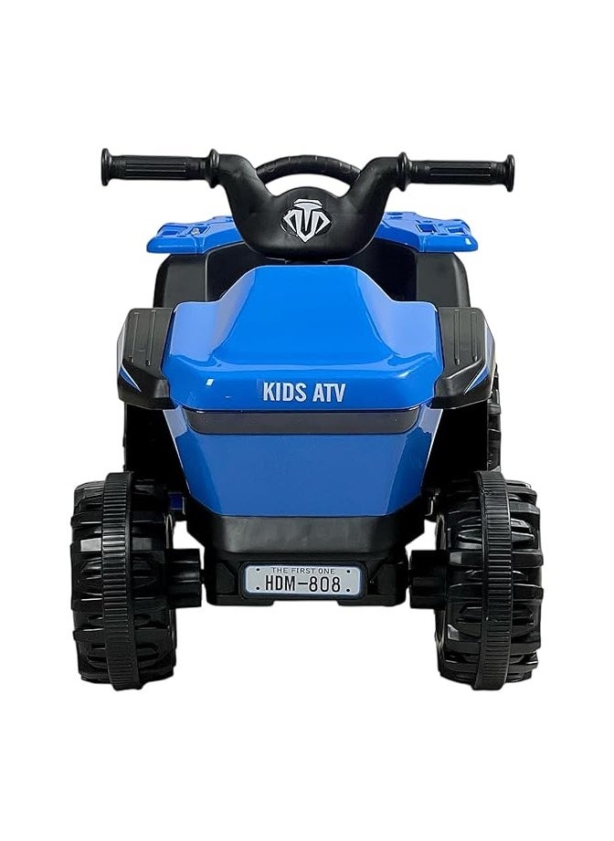 AL BADER Kids Ride On Toy, Ride On 4 Wheel Motorcycle, Electric Bike with 6V Battery Operated Big motor, Off-Road Drive Vehicle Gift for Toddlers, Kids Power Riding Quad Bike For 2-6 Yers  - Image 4