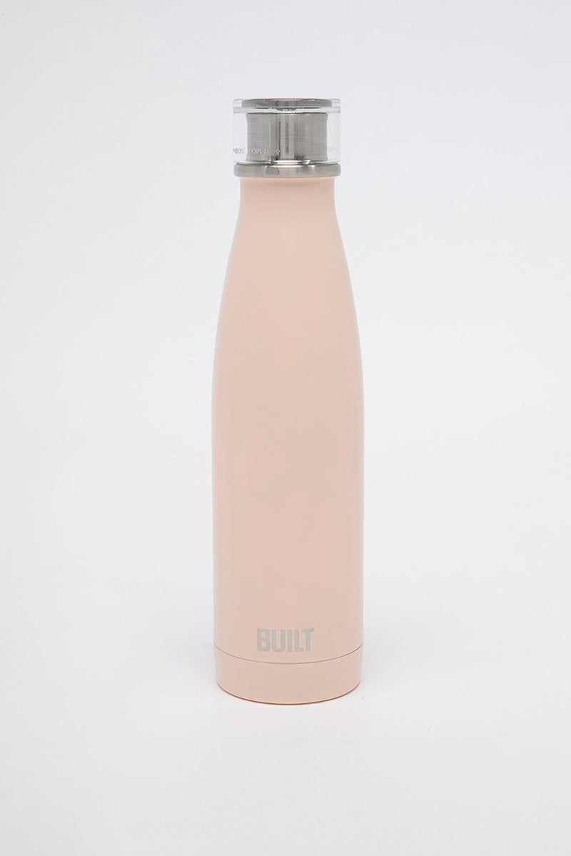 Built 17 Oz Double Walled Vacuum Insulated Bottle, Peach - Image 1