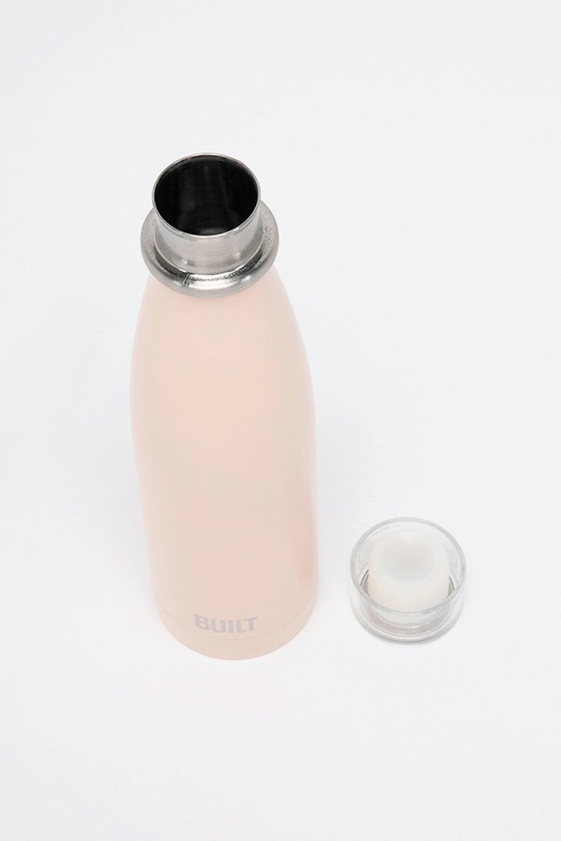 Built 17 Oz Double Walled Vacuum Insulated Bottle, Peach - Image 2