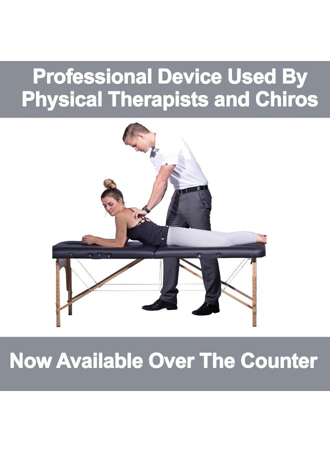 Roscoe Medical Roscoe Medical TENS Unit and EMS Muscle Stimulator - 4-Channel OTC TENS Machine for Back Pain Relief, Lower Back Pain Relief, Neck Pain, Includes Case, Pain Relief, Muscle Recovery  - Image 3