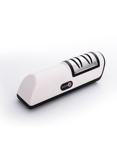 M MIAOYAN 2-stage household electric knife sharpener, kitchen gadget multifunctional artifact, equipped with 4 sharpening ports, suitable for coarse and fine knives  - Image 1