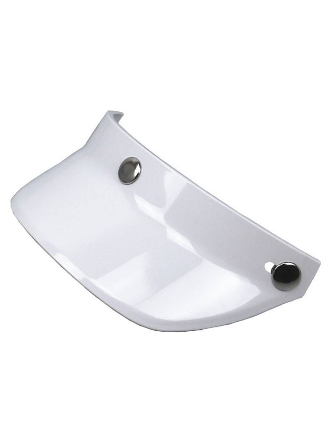 NIBEMINENT 3-Snap Button Visor Flip Up Wind Shield - Image 2