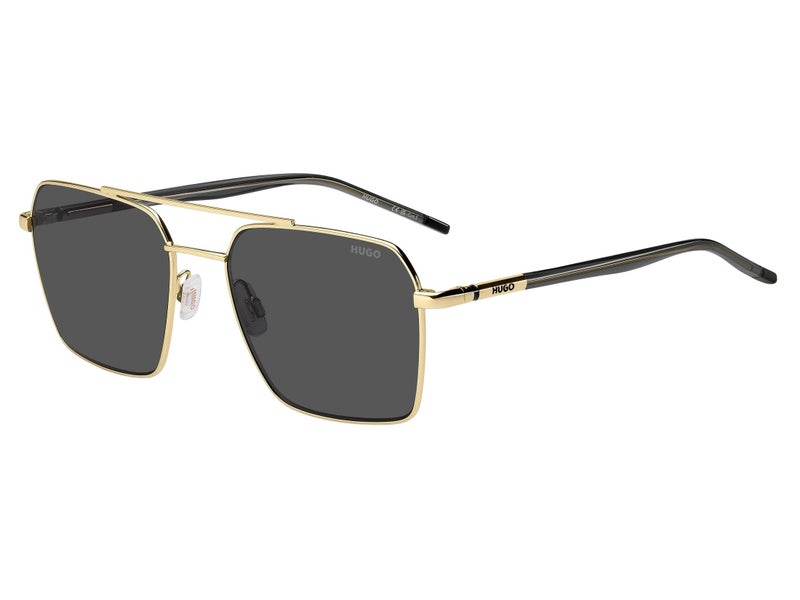 HUGO Men Rectangular Sunglasses 57 HG 1348/S - Image 2