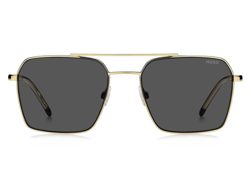 HUGO Men Rectangular Sunglasses 57 HG 1348/S - Image 1