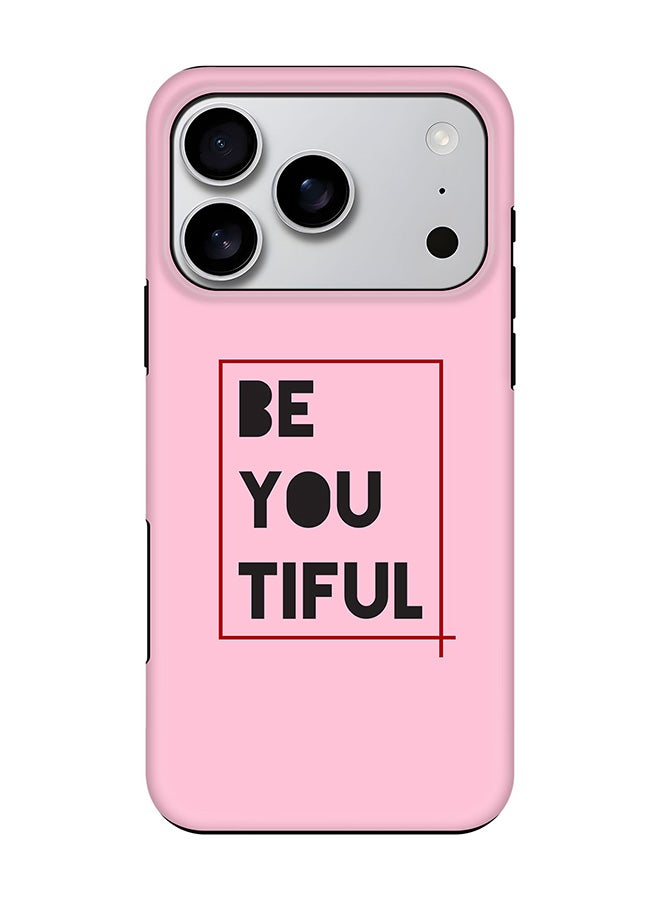 Stylizedd Tough Pro Magnetic Case for iPhone 17 Pro, Dual Layer hybrid PC + TPU Mobile Cover Matte - Beyoutiful