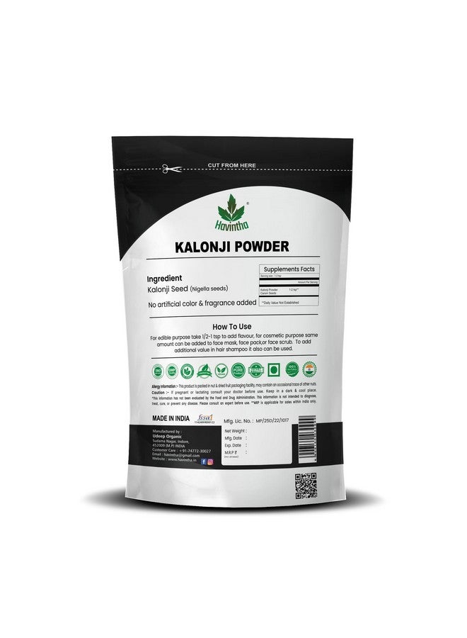 Havintha Kalonji Powder For Skin And Hair Health - 227 Gram - Image 3