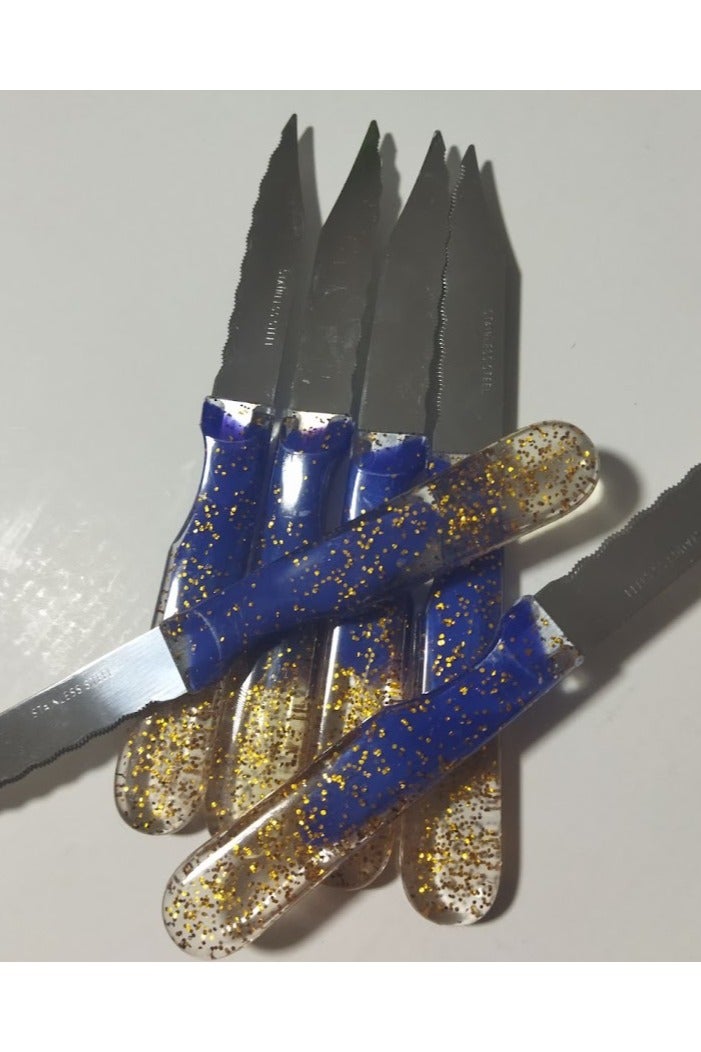 High Quality 6 Piece Shiny Knife Set - Image 2