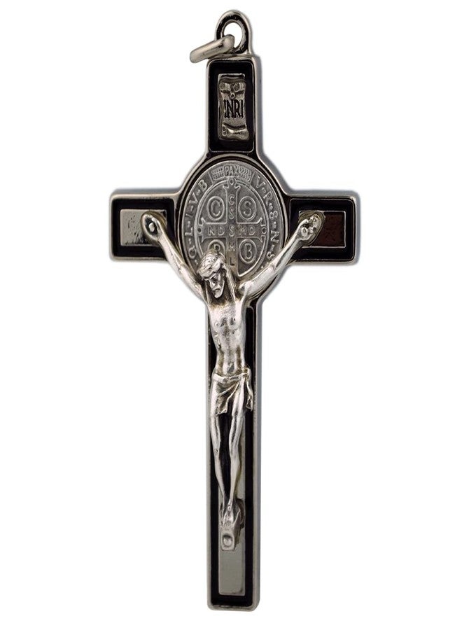 Venerare 3" Saint Benedict Crucifix | Patron Saint of Students | Great Catholic Gift for First Holy Communion, Confirmation, and Housewarming | Christian Home, Dorm, and Office Décor - Image 1