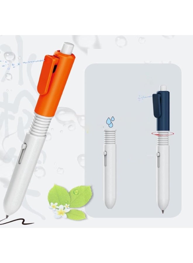 OSHIMA 2 Pcs Pens, 2 in 1 Funny String Change Pen with Function, Toy pen, School Supplies, Game for Birthday Holidays, Surprise April Toy - Image 2