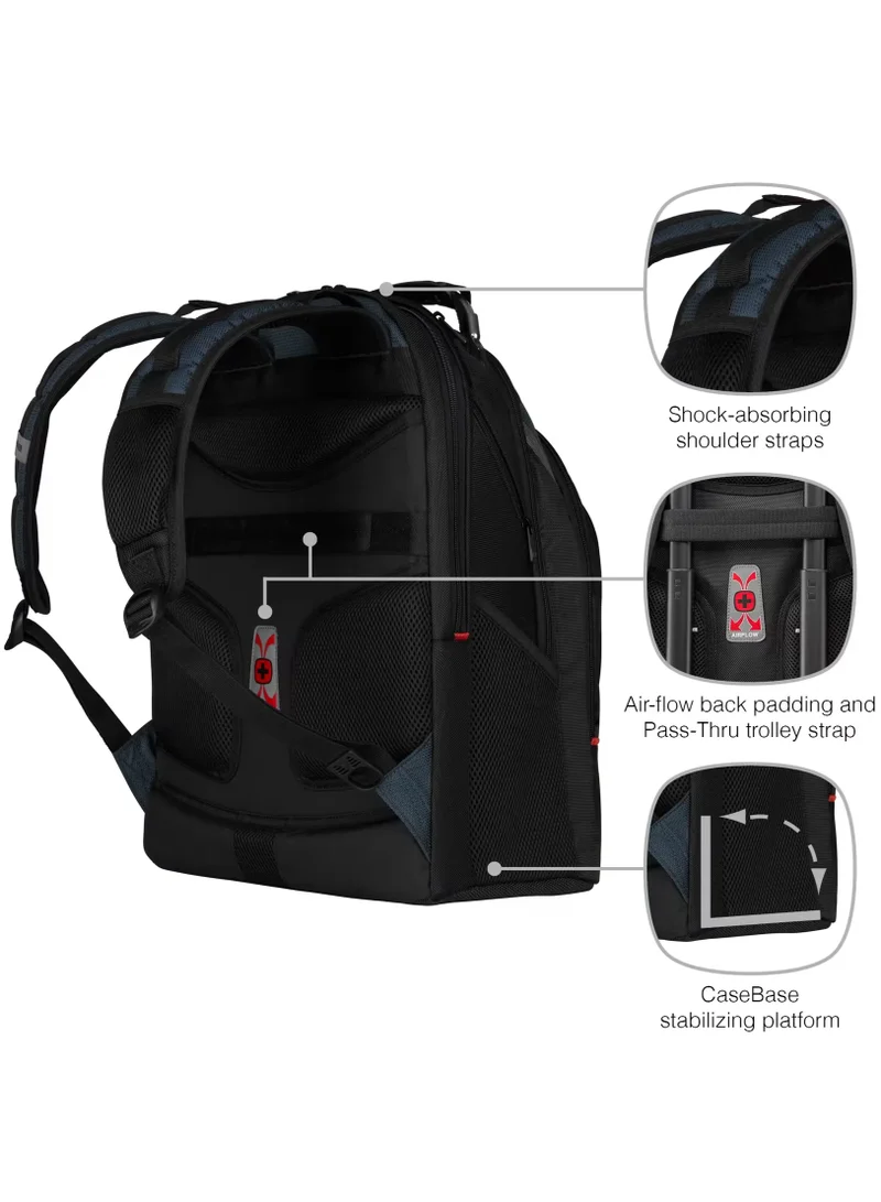 Wenger  Ibex 17 Inch Laptop Backpack - Blue  | Best Price UAE