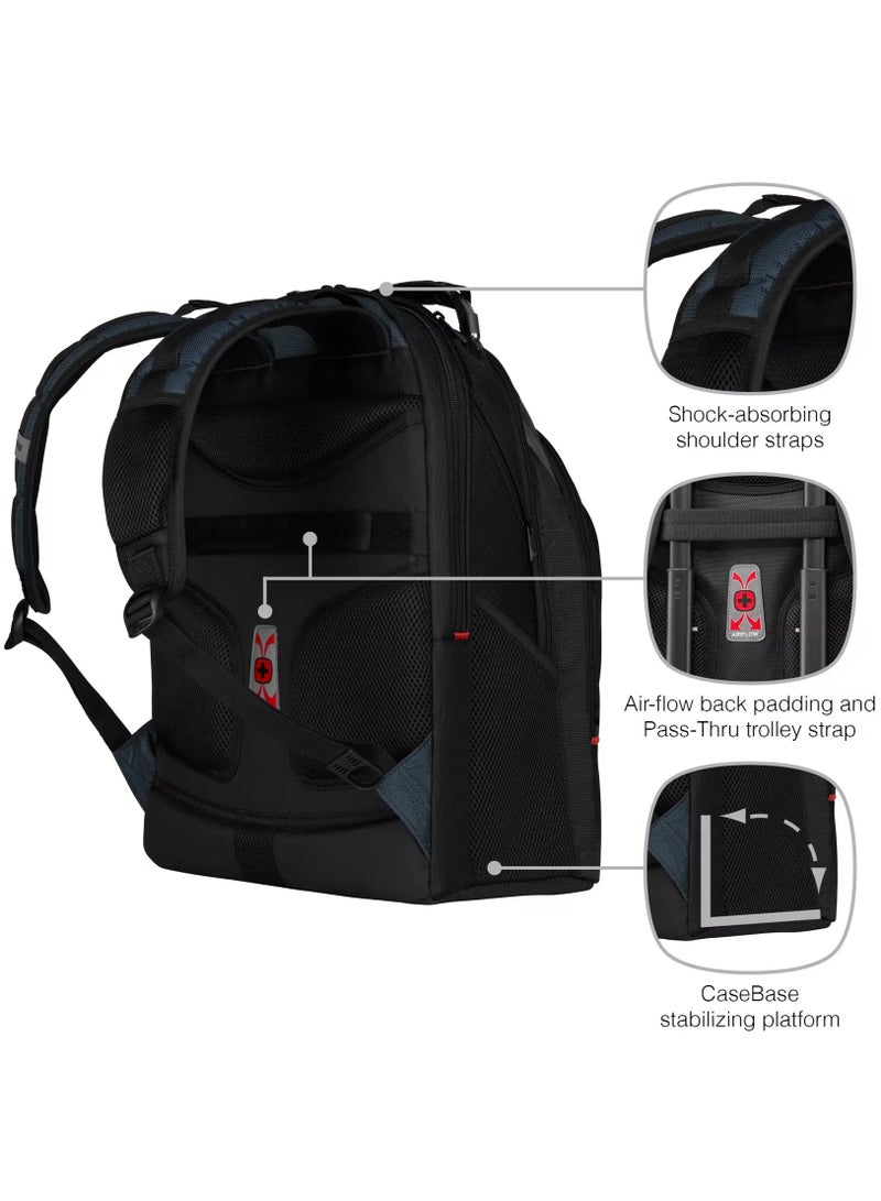 Wenger Ibex 17 Inch Laptop Backpack - Blue - Image 3