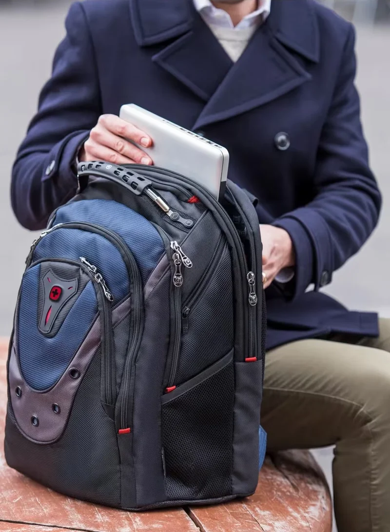 Wenger  Ibex 17 Inch Laptop Backpack - Blue  | Best Price UAE