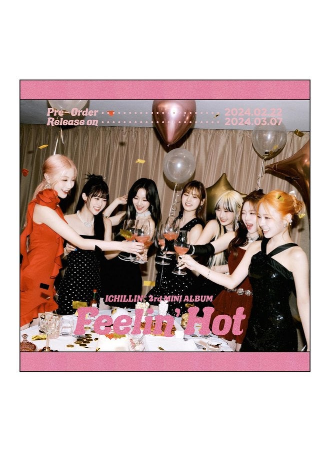 DREAMUS ICHILLIN' Feelin' Hot 3rd Mini Album CD+Photobook+Photocard+Postcard+Tracking Selaed - Image 1