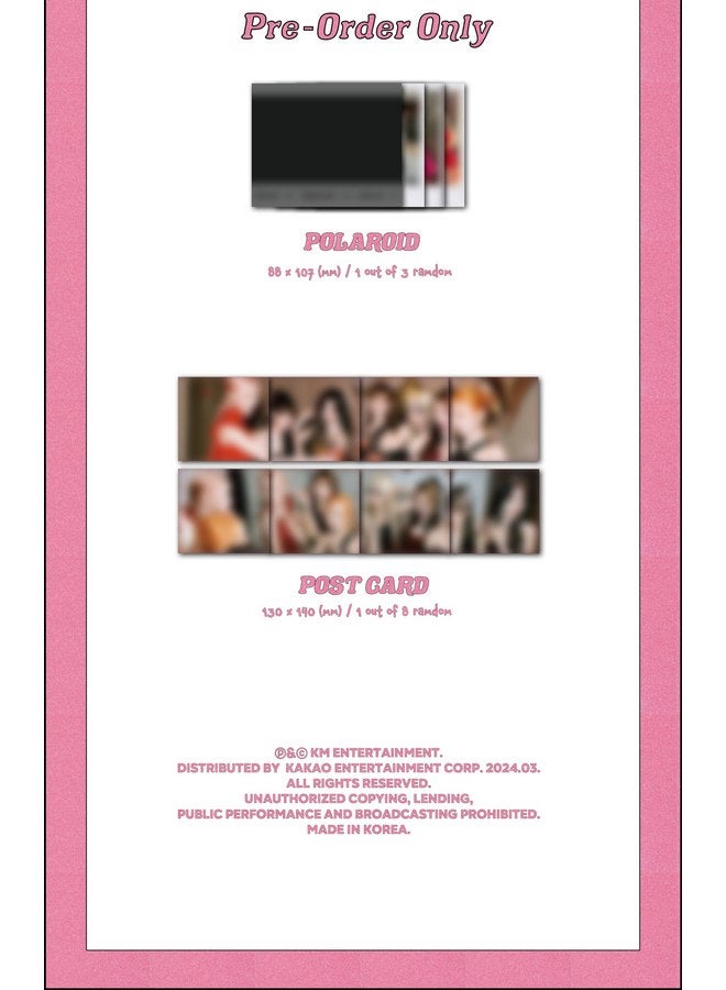 DREAMUS ICHILLIN' Feelin' Hot 3rd Mini Album CD+Photobook+Photocard+Postcard+Tracking Selaed - Image 5