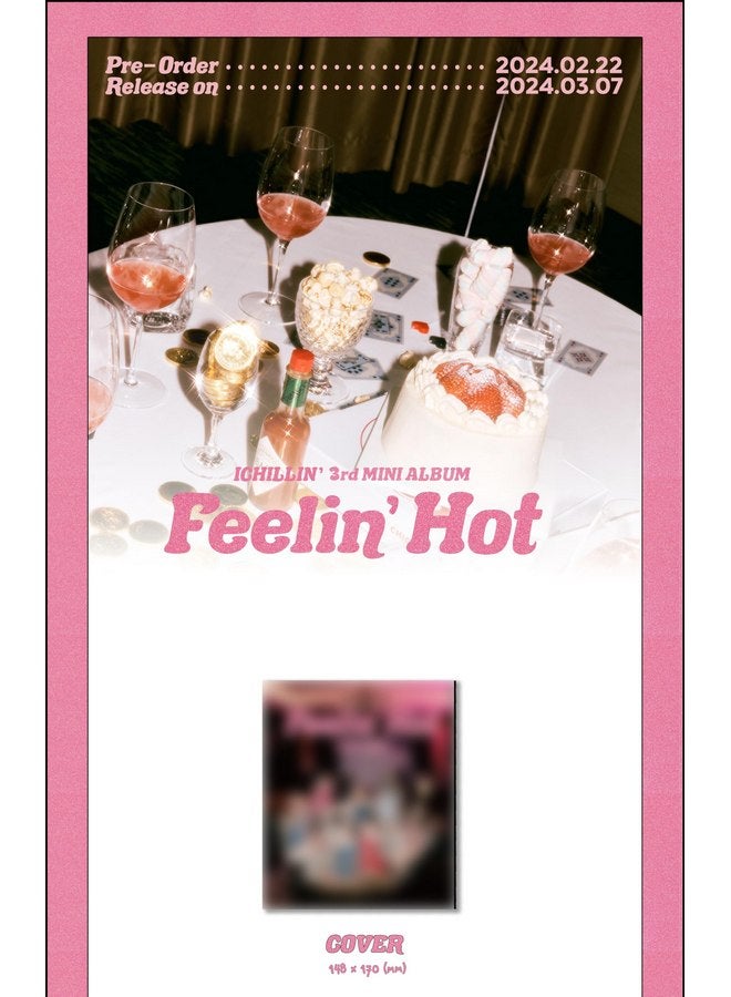 DREAMUS ICHILLIN' Feelin' Hot 3rd Mini Album CD+Photobook+Photocard+Postcard+Tracking Selaed - Image 2