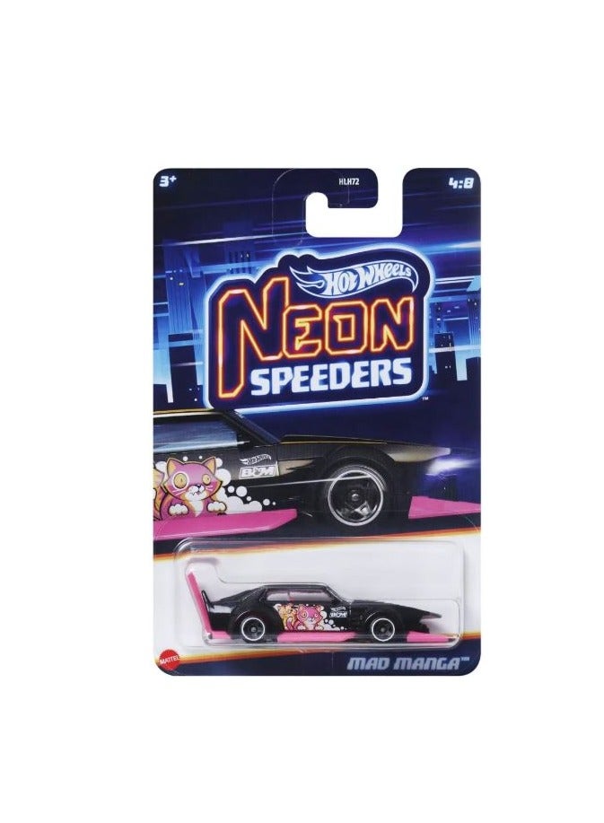 Hot Wheels هوت ويلز نيون سبيدرز - قطعة واحدة فقط، متنوعة/قد تختلف الأنماط - Image 1