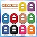 EPDPLAY 50 PCSOmnipod 5 Adhesive Patch PreCut Waterproof Adhesive Overpatches with Strap Split Backing Sweatproof Tape Long Fixation for Your Glucose Monitor Sensor Colorful - Image 4