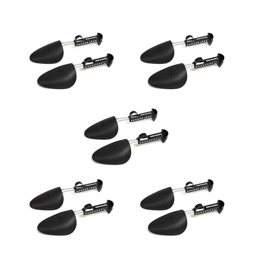 Shoe mistri Premium Adjustable Shoe Trees for Men, Leather Shoes Shaper, Stretcher Shaper, Adjustable Plastic Trees for All Shoes, Shape and Crease Prevention - Image 1