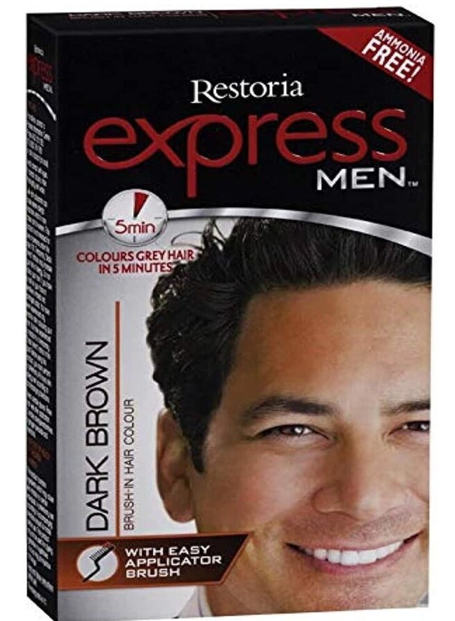 Restoria Express Men Dark Brown