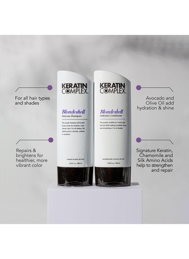 KERATIN COMPLEX Blondeshell Debrass Conditioner (13.5 oz.)  - Image 2