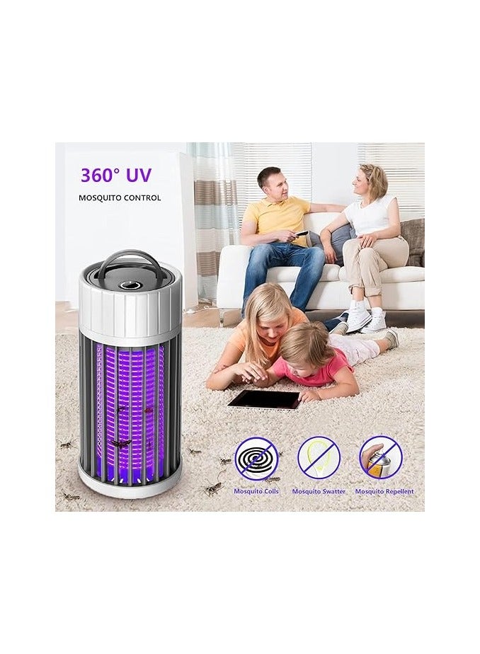 عام محمول USB الكهربائية البعوض القاتل داخلي وخارجي الكهربائية مضرب البعوض القاتل البعوض للفخ يطير الحشرات في غرفة النوم مكتب حديقة التخييم - Image 2