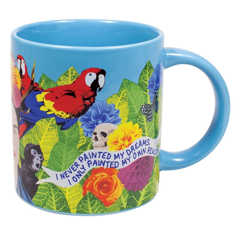 The Unemployed Philosophers Guild Frida Kahlo Dreams Mug - Sip Coffee With the Beloved Artist in Her Realm of Surrealism, Comes in Gift Box, 12 oz - Image 5