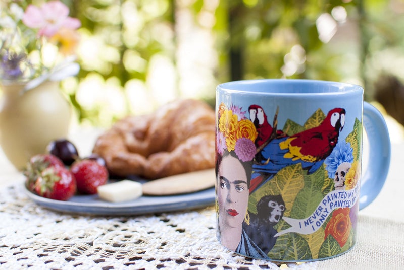 The Unemployed Philosophers Guild Frida Kahlo Dreams Mug - Sip Coffee With the Beloved Artist in Her Realm of Surrealism, Comes in Gift Box, 12 oz - Image 3