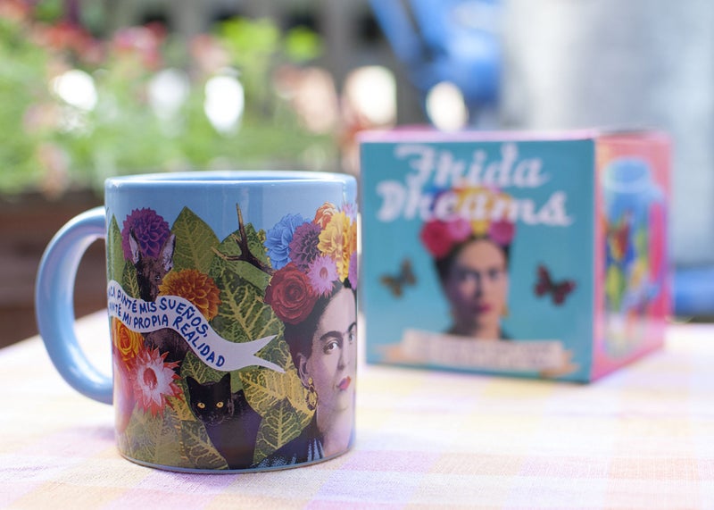 The Unemployed Philosophers Guild Frida Kahlo Dreams Mug - Sip Coffee With the Beloved Artist in Her Realm of Surrealism, Comes in Gift Box, 12 oz - Image 4