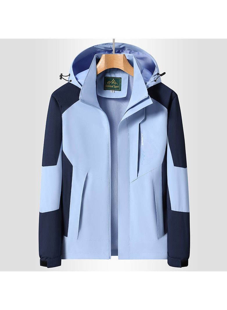 Loquat Thin Outdoor Hooded Windproof And Waterproof Overcoat 