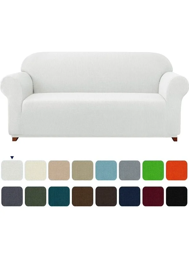 Elgeyar Lycra Sofa, Sofa, Sofa Bed Cover, 3-Person Sofa Cover, Elastic, Pitikare Pattern