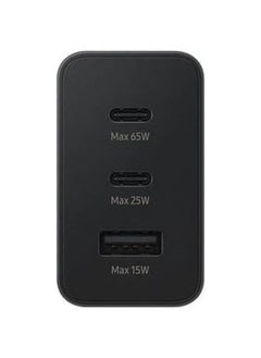 65W Trio Universal Power Adapter | Fast Charging with 2 USB-C & 1 USB-A Port for Laptops, Smartphones & Tablets – Black - pzsku/ZF2798C344D75DD9B0859Z/45/_/1738963534/595a74dc-d9b0-4e4c-899b-a5c64b7abcc0