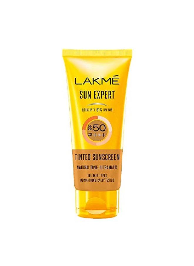 LAKME - Sun Expert Tinted Sunscreen 50 Spf, 100 G - Image 1